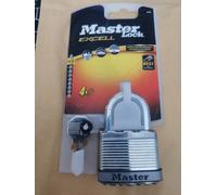 Master Lock EXCELL Laminated Steel Padlock 50 x 9 x 25mm