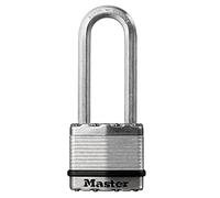 Master Lock Excell Laminated Steel Padlock Long Shackle Gate Shed Chain Security