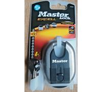 MASTER LOCK EXCELL M187D PADLOCK WITH 4 KEYS SECURITY 9 BY MASTERLOCK M187EURD