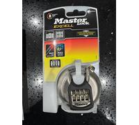 Master Lock Discus Padlock Excell Stainless Steel 70 mm M40EURDNUM