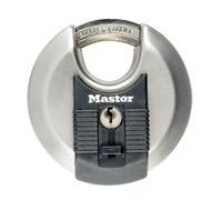 Masterlock Excell Stainless Steel Discus Padlock 80mm Standard