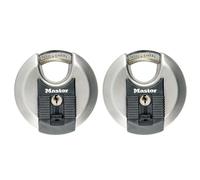 Master Lock Excell Stainless Steel Discus Padlock Master Lock Multicolor