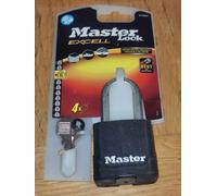 Masterlock Excell Weathertough 48mm Laminated Padlock (8mm oc, NO COLOUR/P One Size