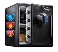 Master Lock Fireproof and Waterproof Safe with Number Code, Triple Protection - Flight, Fire and Flood, Electronic Combination, 33.6 L, 45.3 x 41.5 x 49.1 cm