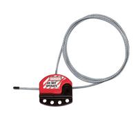Master Lock - Four Padlock Lockout Hasp with Adjustable Cable 1.8m
