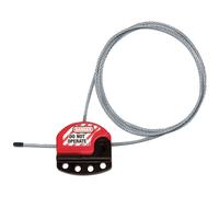 Master Lock S806 Four Padlock Lockout Hasp With Adjustable Cable 1.8M