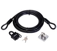 Master Lock 8271EURDAT Garden Security Kit With Lock Anchor & Cable 4.5M