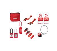 Master Lock General Maintaince Lockout / Tagout Kit 15-Piece MLKSMAINTKIT