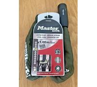 Master Lock Green Steel Cylinder Security chain, (L)1m (Dia)8mm 8023EURDCC