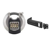 MASTER LOCK Heavy Duty Disc Padlock M40EURDNUM - B