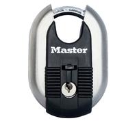 MASTER LOCK Heavy Duty Disc Padlock, Security Level 9/10, Outdoor, Keyed, Sta...