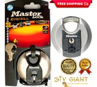 Masterlock Excell M40D Padlock 70mm x 16mm Security Level 8 + 4 Keys