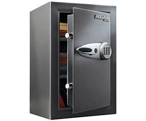 MASTER LOCK High Security Safe Digital Combination with Override Keys, 61.7 L, 610 x 390 x 410 mm, mounting kit, for home and professionals