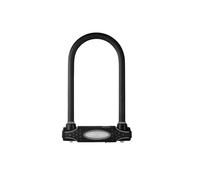 Master Lock Heavy Duty Bike D Lock, Key, Universal Mounting Bracket, Certified Bike Lock, Police Approved 8195EURDPRO - Use with Electric, Mountain, Road, Folding Bikes