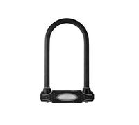Master Lock Heavy Duty Bike D Lock, Key, Universal Mounting Bracket, Certified Bike Lock, Police Approved 8195EURDPRO - Use with Electric, Mountain, Road, Folding Bikes