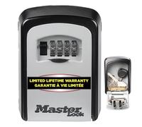 Master Lock Key Safe, 5401EURD, Key Lock Box, Black and Silver, Medium