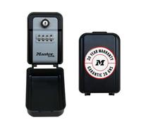 Master Lock Key Safe Resettable Combination & Key Override, Wall Mounted 5432EURD, Medium, Black