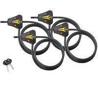 Master Lock - Keyed Alike Trail Camera Python Adjustable Cable Locks 8419KA-4