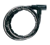 MASTER LOCK Motorbike Cable Lock [Key] [1.2 m Cable - Armoured Steel] [Outdoor] 8115EURDPS - Ideal for Motorbikes and Bicycles