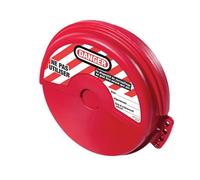 Master Lock Lockout Gate Valve Cover 101-165Mm (6-6.5In) in Red Master Lock Red