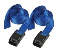 Masterlock Tie Down Lashing Straps 2500mm Assorted Pack of 2