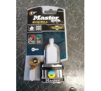 Master Lock M1 44mm Commercial Magnum Laminated Steel Padlock Stainless Steel