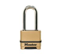 MASTER LOCK High Security Padlock, Security Level 9/10, Outdoor, Combination, Zinc, Weatherproof, XLong Shackle