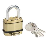 Master Lock M1Beurd Excell Brass Finish 45mm Padlock 4-Pin Mlkm1B