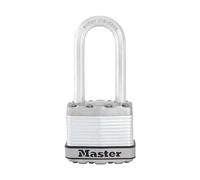 Master Lock M1XDLH Magnum Heavy Duty Padlock with Key 1 Pack Silver