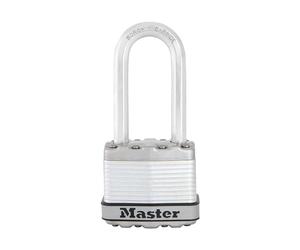Master Lock M1XDLH Magnum Heavy Duty Padlock with Key 1 Pack Silver