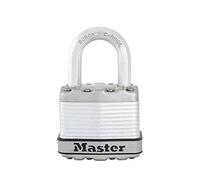 Master Lock M1XKADCCSEN 1-3/4-Inch Wide Magnum Laminated Steel Padlock, 5/16-Inch Diameter, Shackle Clearance, 1-Inch Shackle