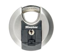 Master Lock 80Mm Excell Stainless Steel Discus Lock, Silver