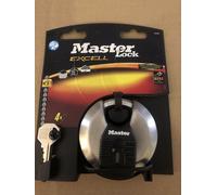 Master Lock M50EURD Excell Stainless Steel Discus 80mm Padlock MLKM50