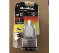 Master Lock EXCELL Laminated Steel Padlock 50 x 9 x 25mm