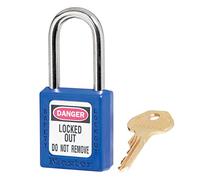 Master Lock ML410BLU Keyed Different Padlock, Blue, 9.0 cm x 4.7 cm x 2.7 cm