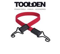 Master Lock MLK3224E Flat Bungee 60cm Red Double Hook