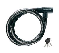 Master Lock Motorbike Cable Lock [Key] [1.2 m Cable - Armoured Steel] [Outdoor] 8115EURDPS - Ideal for Motorbikes and Bicycles