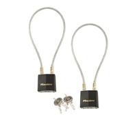 Master Lock Motorcycle Helmet Lock- #99KA - 2 Keyed Alike