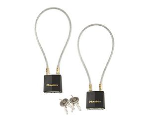 Master Lock Motorcycle Helmet Lock- #99KA - 2 Keyed Alike