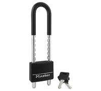 Master Lock Padlock, Covered Aluminum Lock, 2 in. Wide, Black, 527D