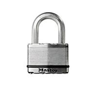 Master lock Padlock M15EURDLFCC 6.4 x 9.6 cm Key lock Steel White