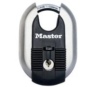 Master Lock Padlock Outside Outdoor Covered Key Hole Oval 4 Keys Excell M187EURD