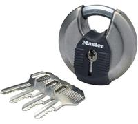 Masterlock Excell M40D Padlock 70mm x 16mm Security Level 8 + 4 Keys