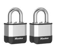 Master Lock Elite Laminated Padlock 45mm - 25mm Shackle - Pack of 2