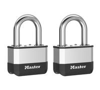 Master Lock PK1EURTLF Elite™ Laminated 45Mm Padlock - 38Mm Shackle (Pack Of 2)
