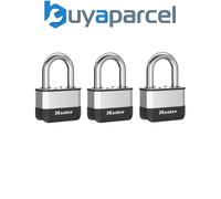 Master Lock PK1EURTRILF Elite™ Laminated 45Mm Padlock - 38Mm Shackle (Pack Of 3)