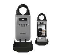 MASTER LOCK Portable Key Safe with Adjustable Shackle, Medium 175 x 72 x 52 mm, Outdoor, for Home Office Industries Vehicles
