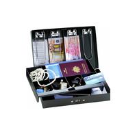 Master Lock Portable Safe 7147EURD - Steel Security Box with Combination Lock