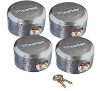 Master Lock Pro Series - (4) Hidden Shackle Padlocks Keyed Alike 6271KA-4