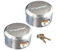 Master Lock Pro Series Hidden Shackle Padlocks, Keyed Alike 6271NKA-2 w/BumpStop Technology